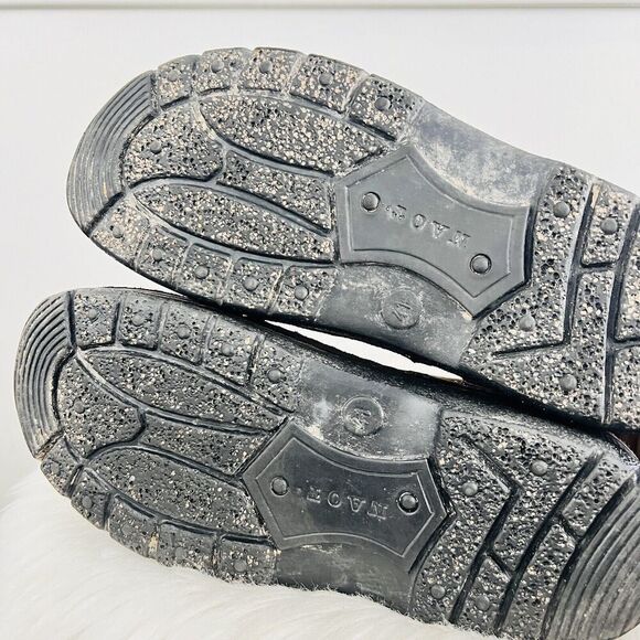 Naot Mens Denali Crazy Horse Brown Suede Leather Lace up Loafer Shoes ~ EU41 US8 - Picture 6 of 8